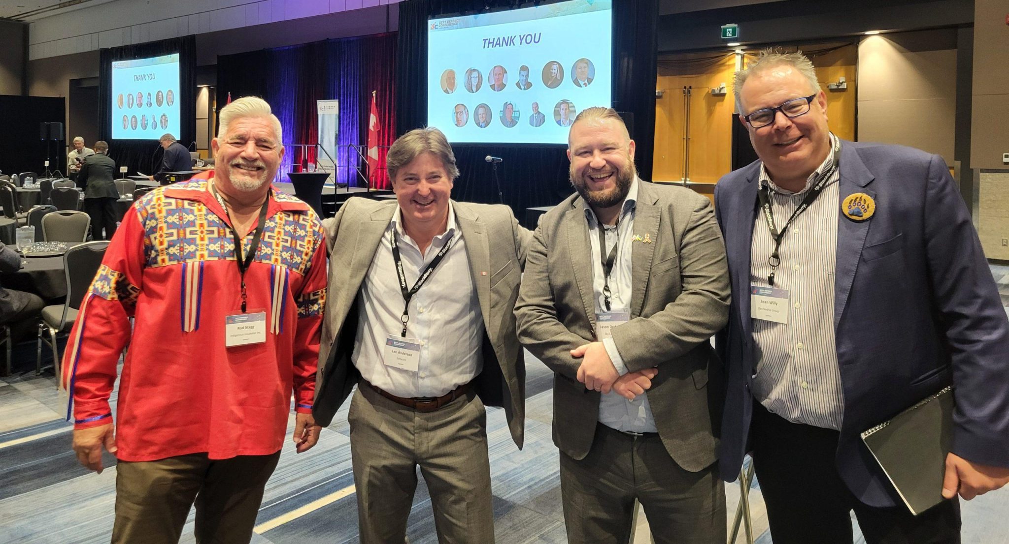 Delegates networking at Best Defence Conference